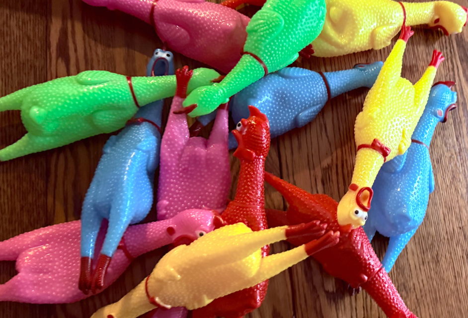 Welding Rubber Chickens: Lessons Learned